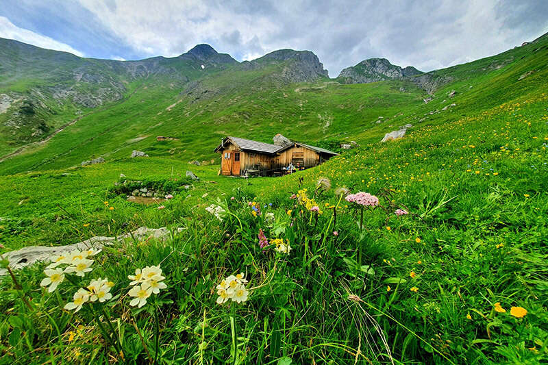   mountain hut