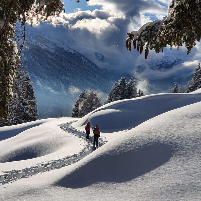 Guided ski tours with a private ski guide from the Pettneu am Arlberg ski school